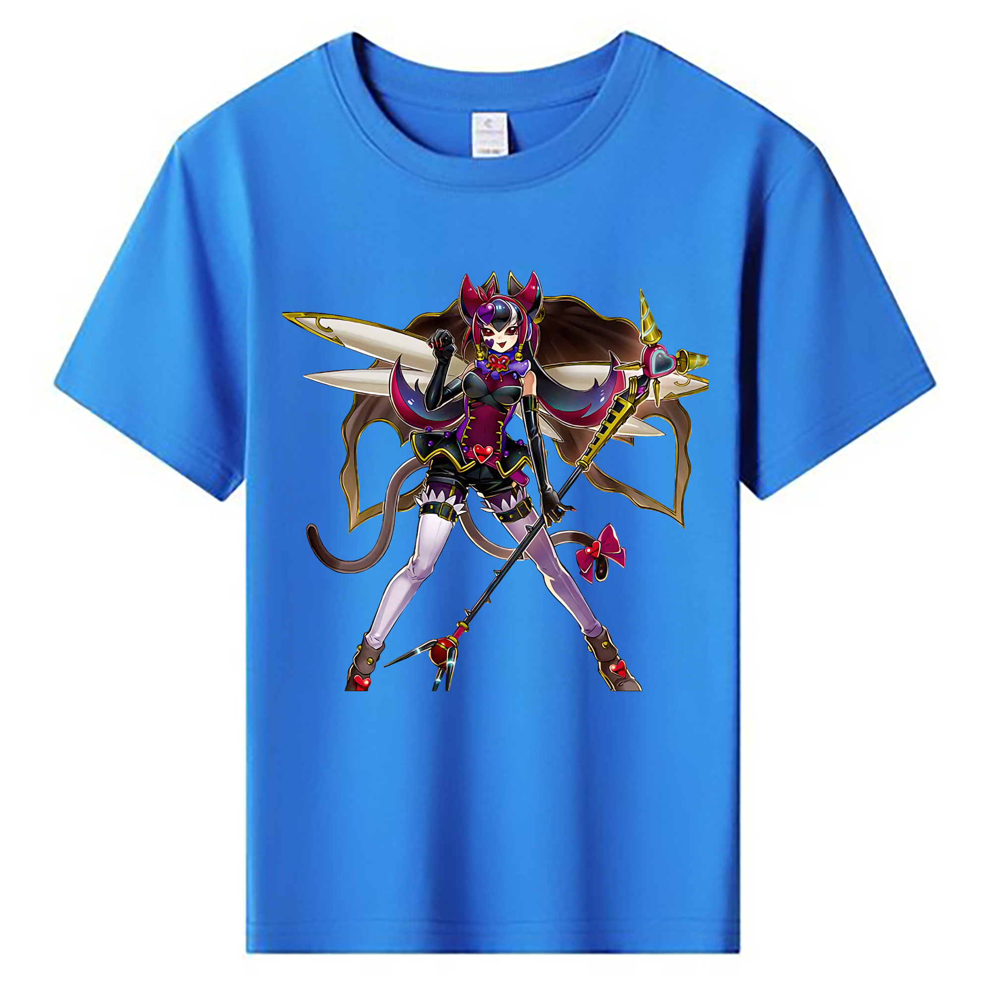 （画像用） 遊☆戯☆王 Yu-Gi-Oh! 綿100％キッズTシャツ（フロントプリント）
